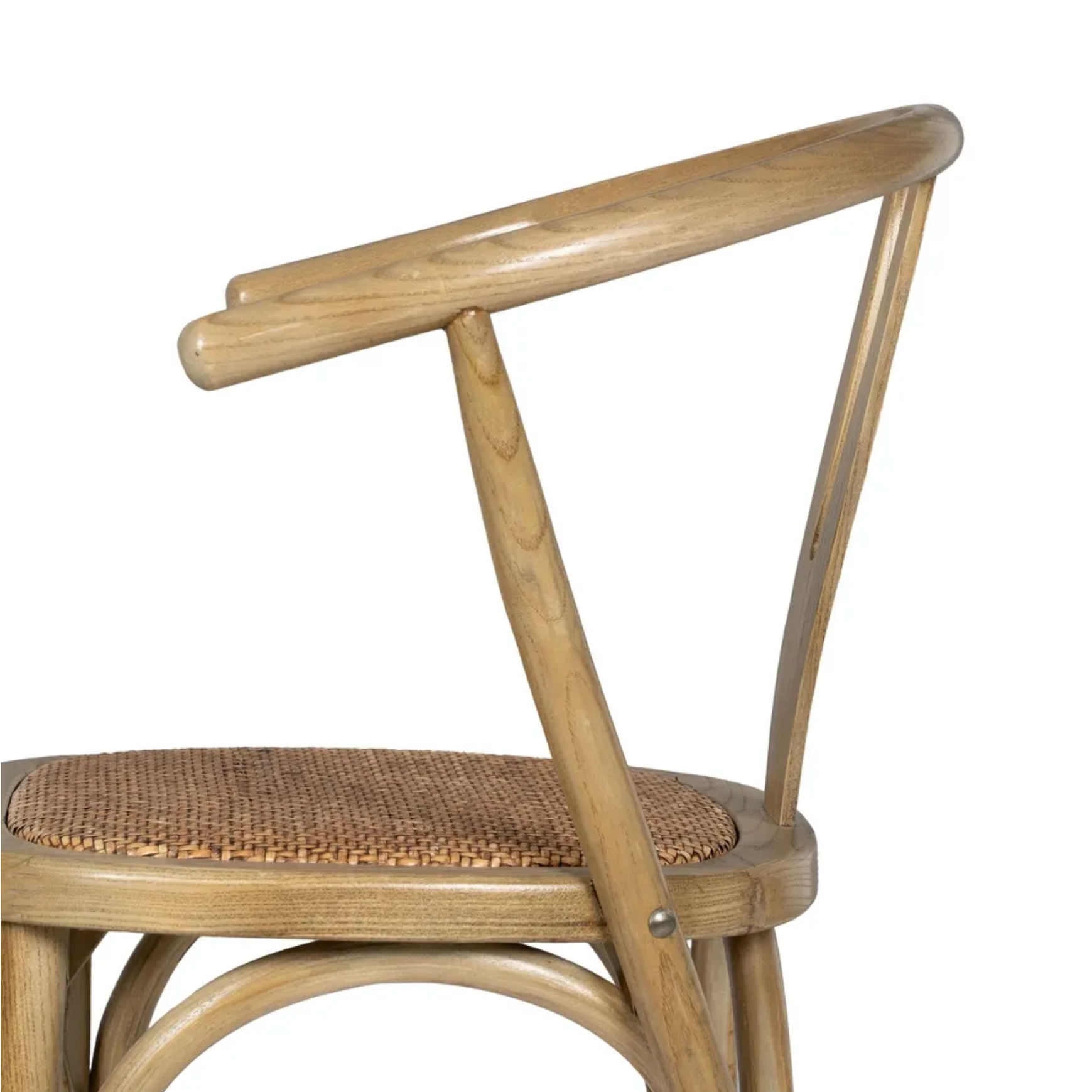Silla CALA tipo bistró | Silla de madera maciza de olmo