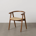 Silla AYLA Mid-Century | Silla de madera maciza de olmo