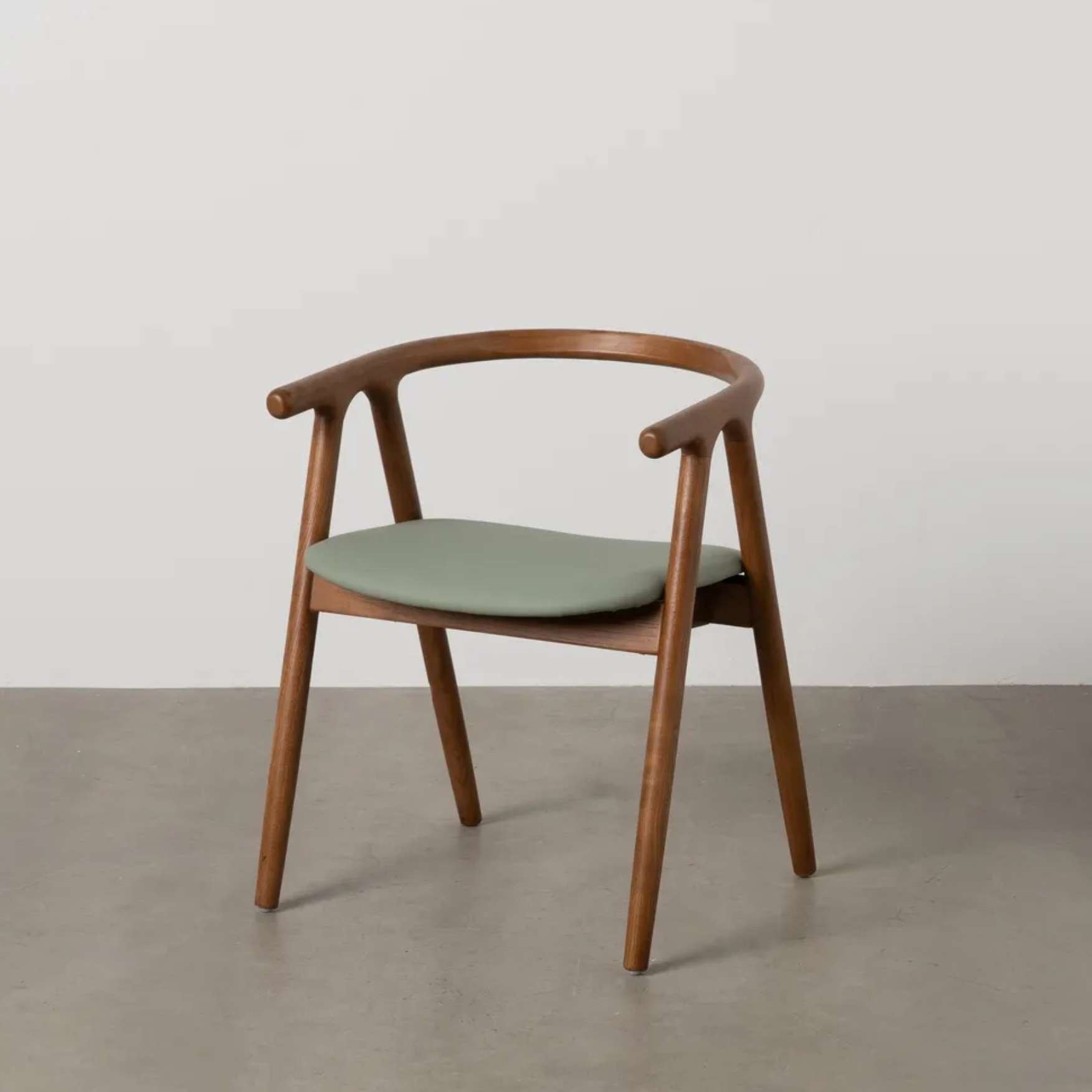 Silla AYLA Mid-Century | Silla de madera maciza de olmo