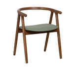 Silla AYLA Mid-Century | Silla de madera maciza de olmo