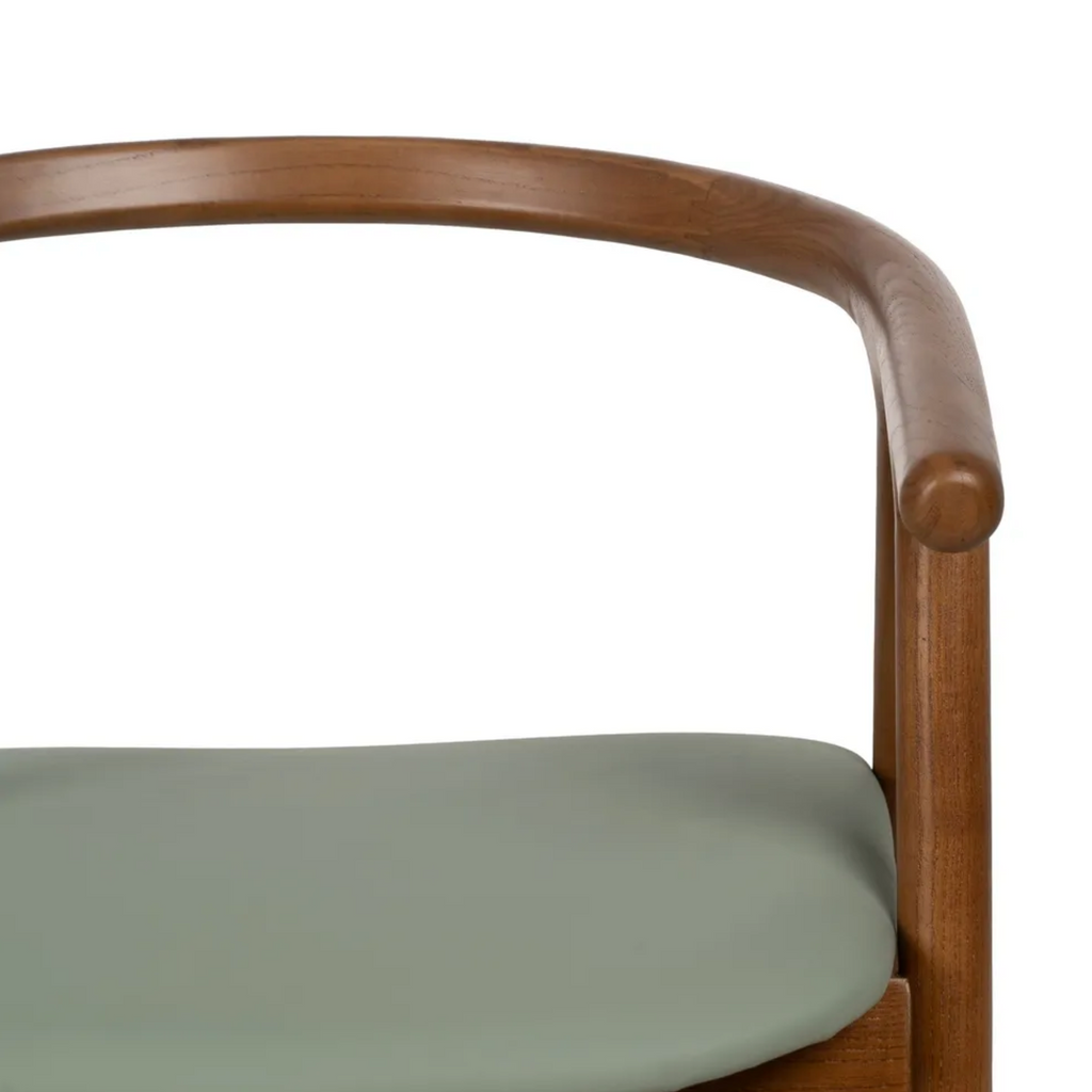 Silla AYLA Mid-Century | Silla de madera maciza de olmo