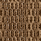 Silla NURA Mid-Century | Silla de madera maciza de teka y fibra natural