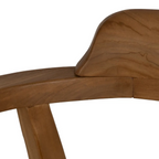 Silla TERRA | Silla de madera maciza de teka