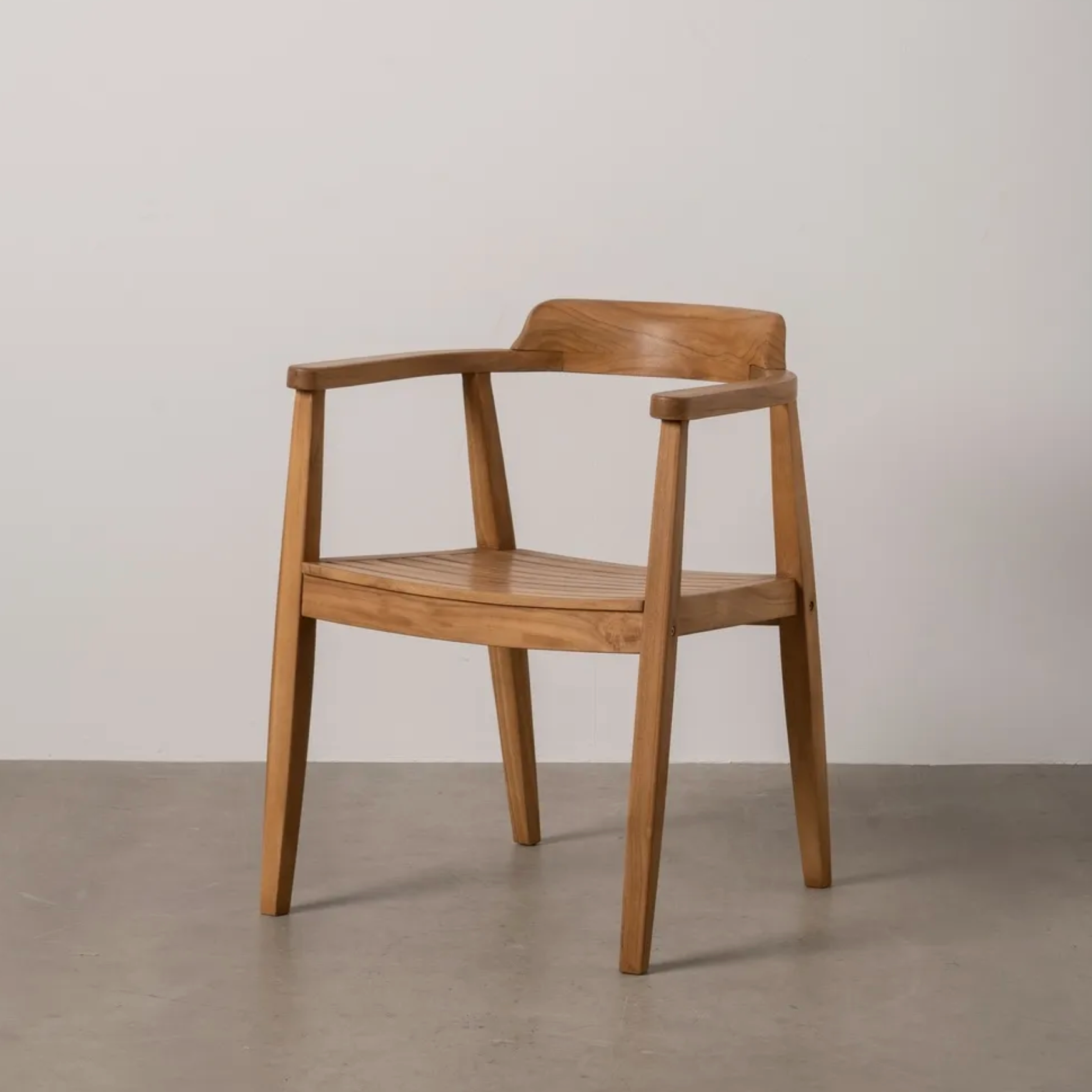 Silla TERRA | Silla de madera maciza de teka