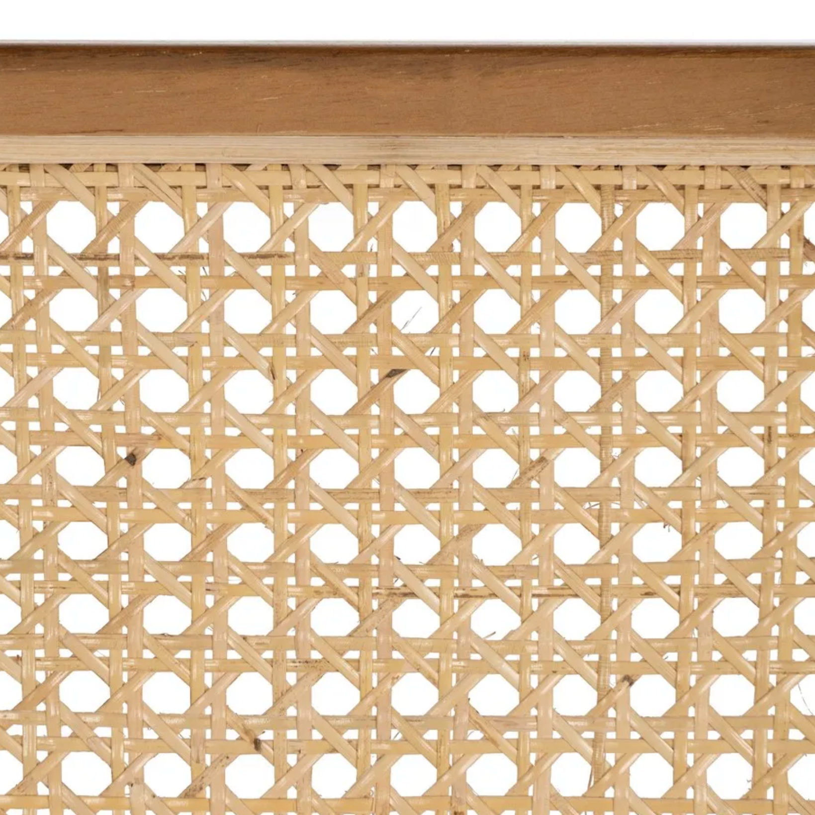 Silla SORA | Silla de madera de teka y ratán natural