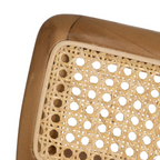Silla SORA CLASSIC | Silla de madera de teka y ratán natural