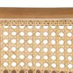 Silla SORA CLASSIC | Silla de madera de teka y ratán natural