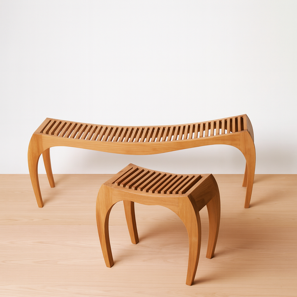 Banqueta Rumbo by Jean Baptiste Van den Heede