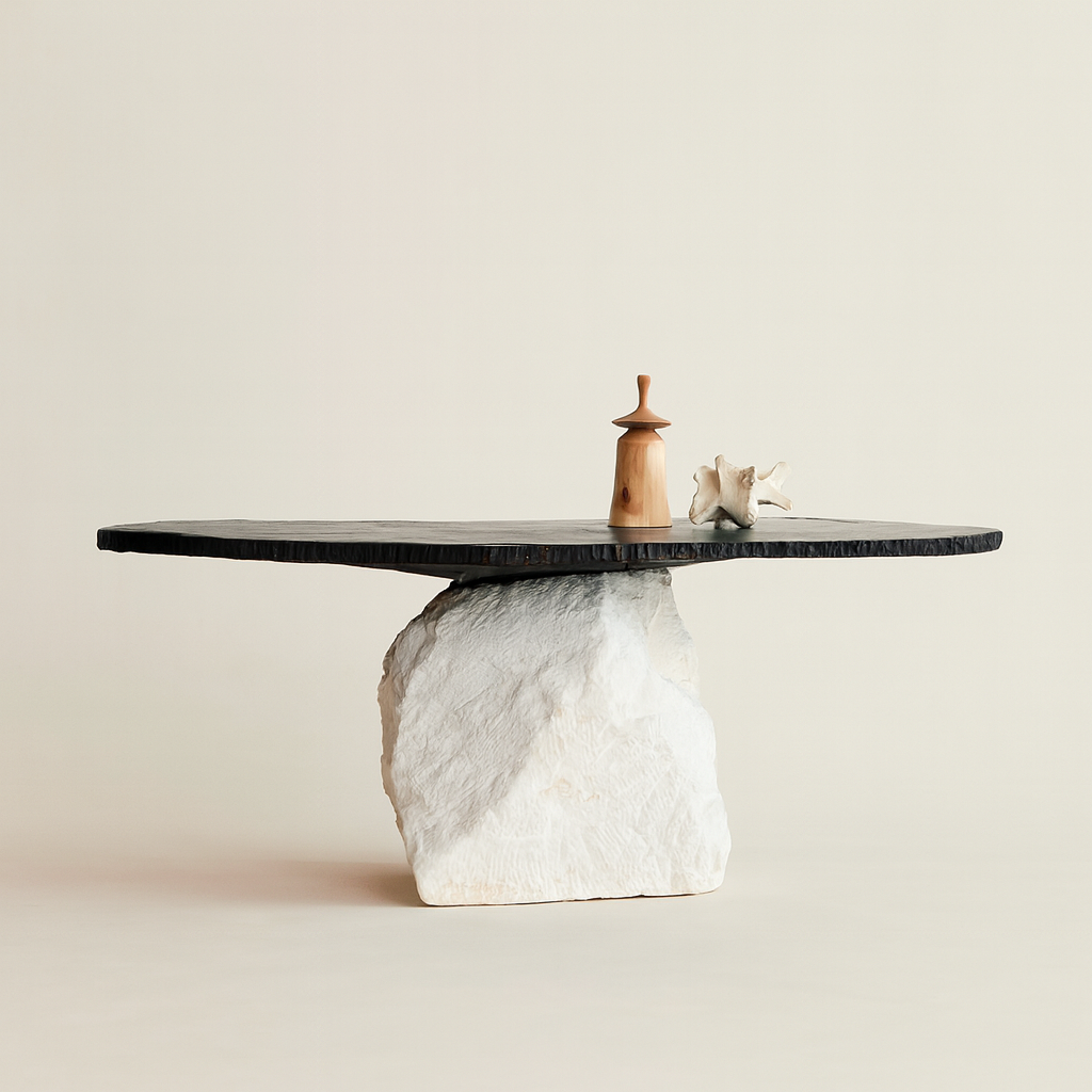 Mesa de centro Sentia de piedra