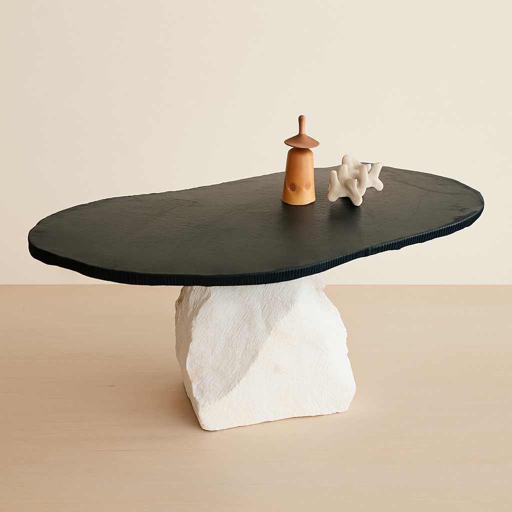 Mesa de centro Sentia de piedra