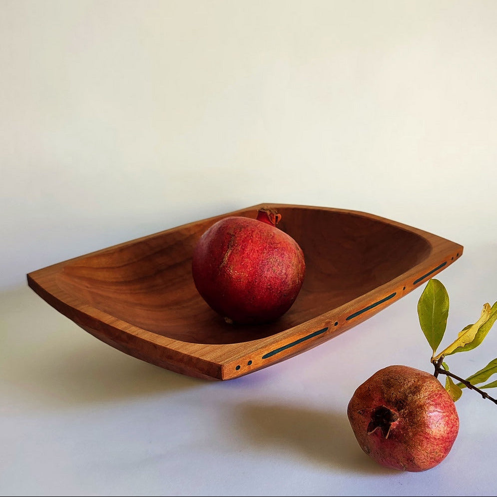 cuenco artesanal tallado a mano