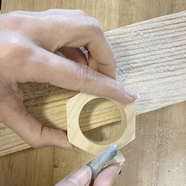 Servilleteros de madera - Decoración de madera artesanal