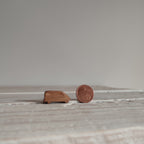 Bosque con furgoneta viajera - Decoración artesanal de madera