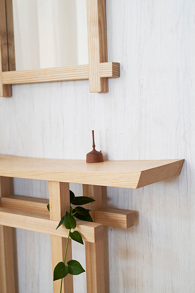 Consola de madera Tori