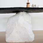 mesa piedra wabi sabi