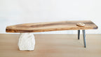 MESA MADERA Y PIEDRA