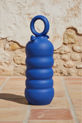 Botijo de cerámica Lobulado Azul