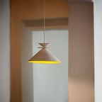 lampara ceramica blanca