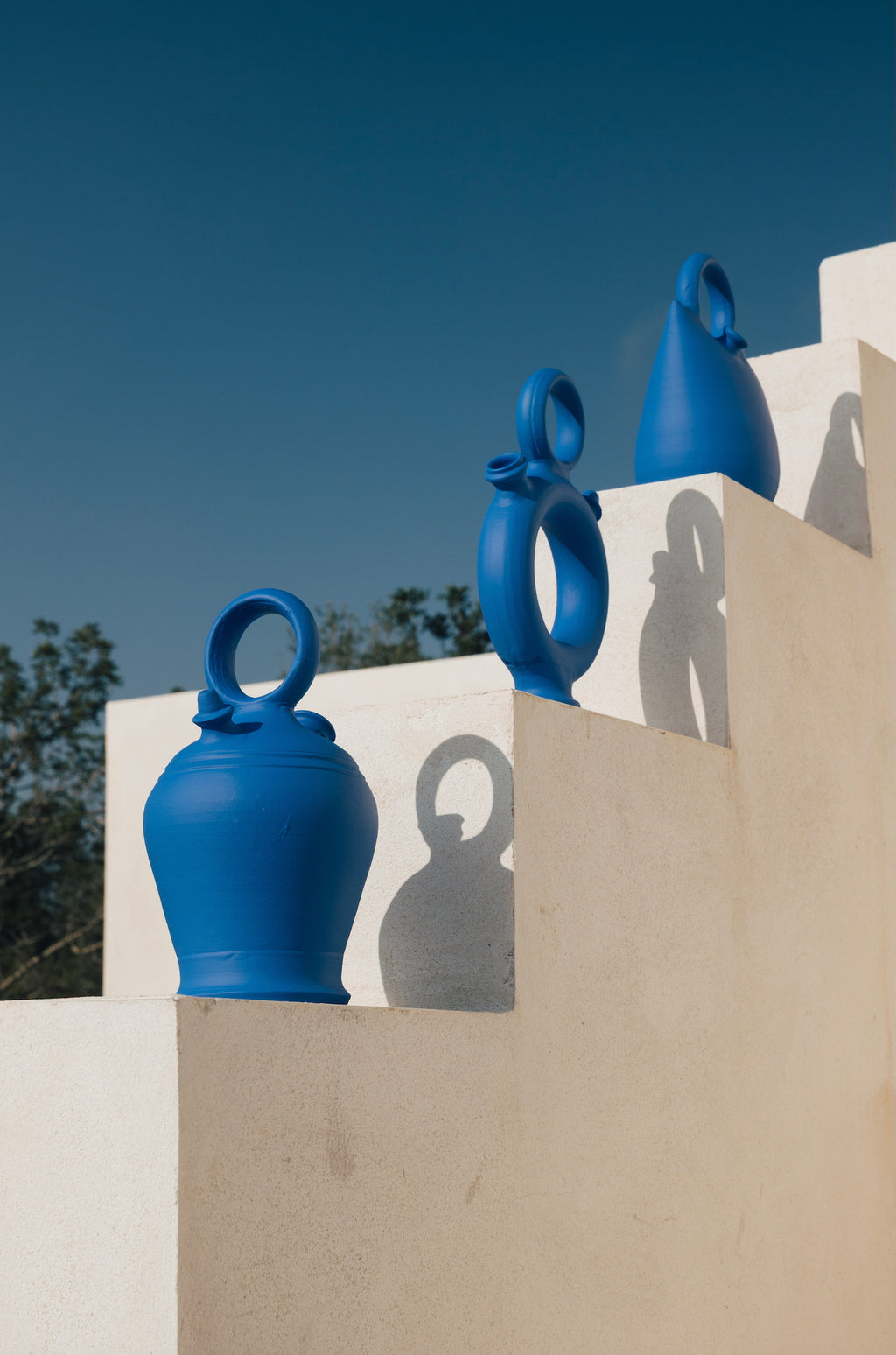 Botijo de cerámica Taren Azul