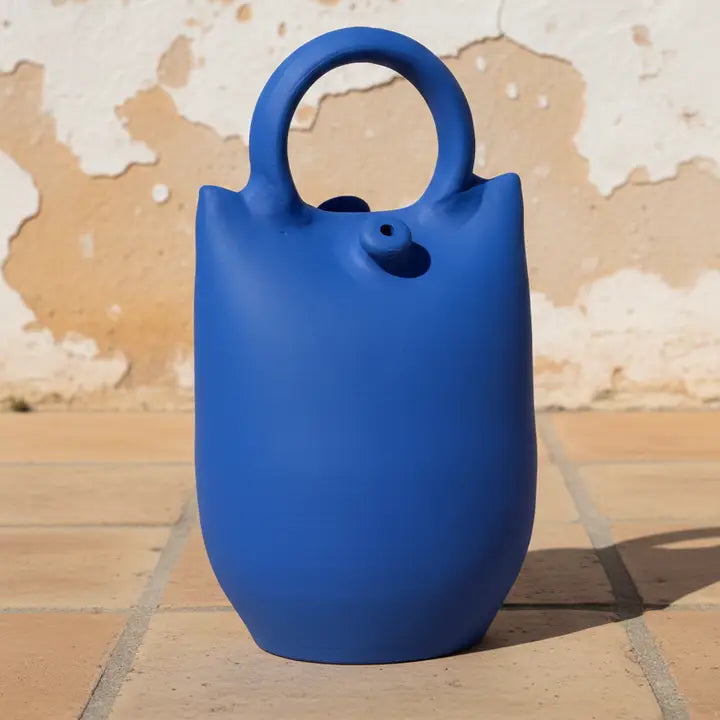 Pack de cerámica Azul - Jarra, Decantador y Botijo