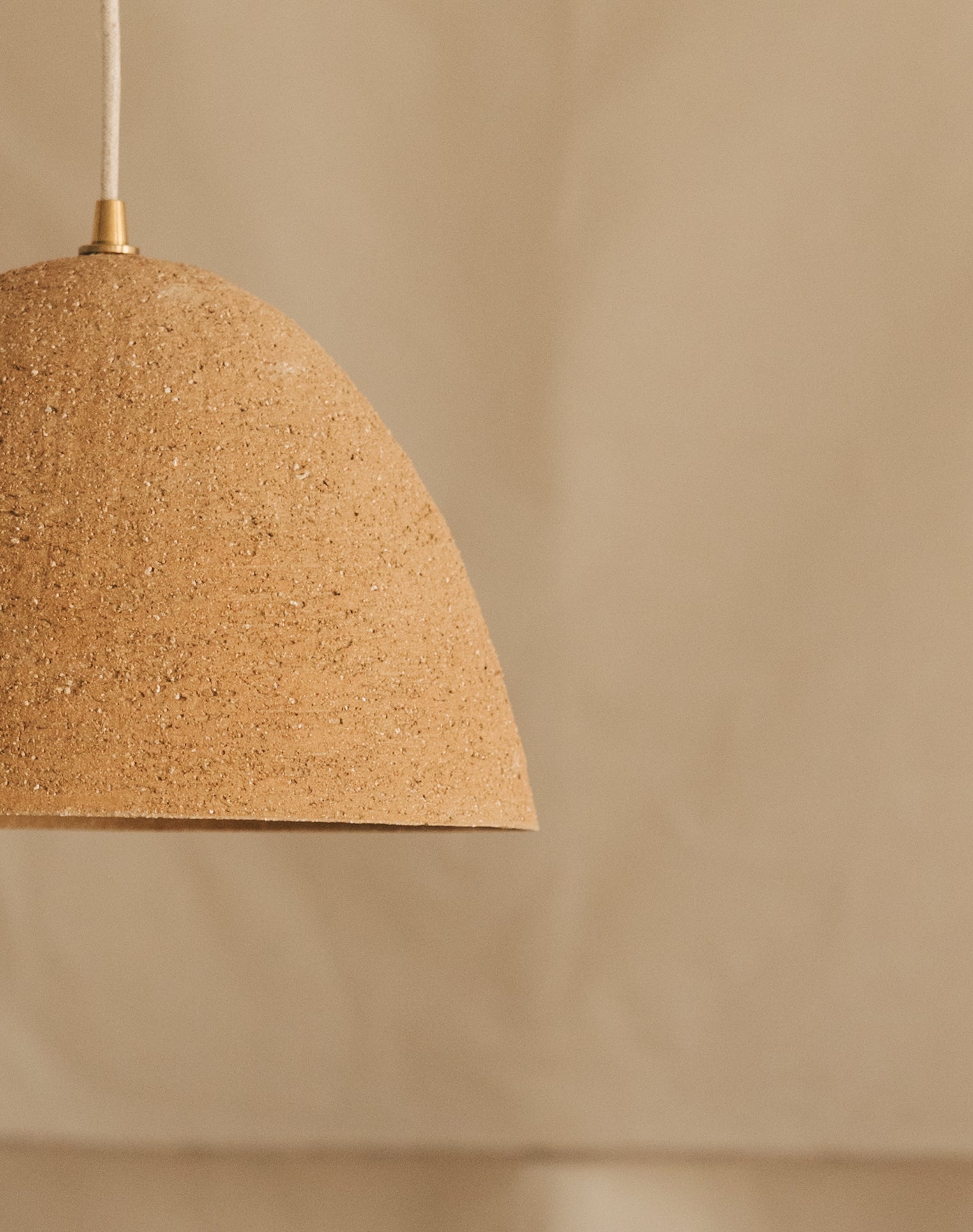 Lámpara Colgante de Cerámica Terracota Portinatx