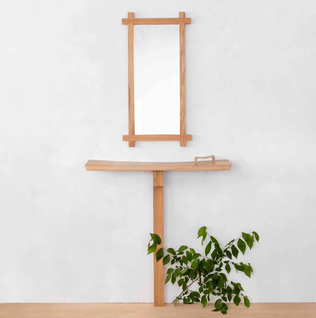 Tori wooden mirror 