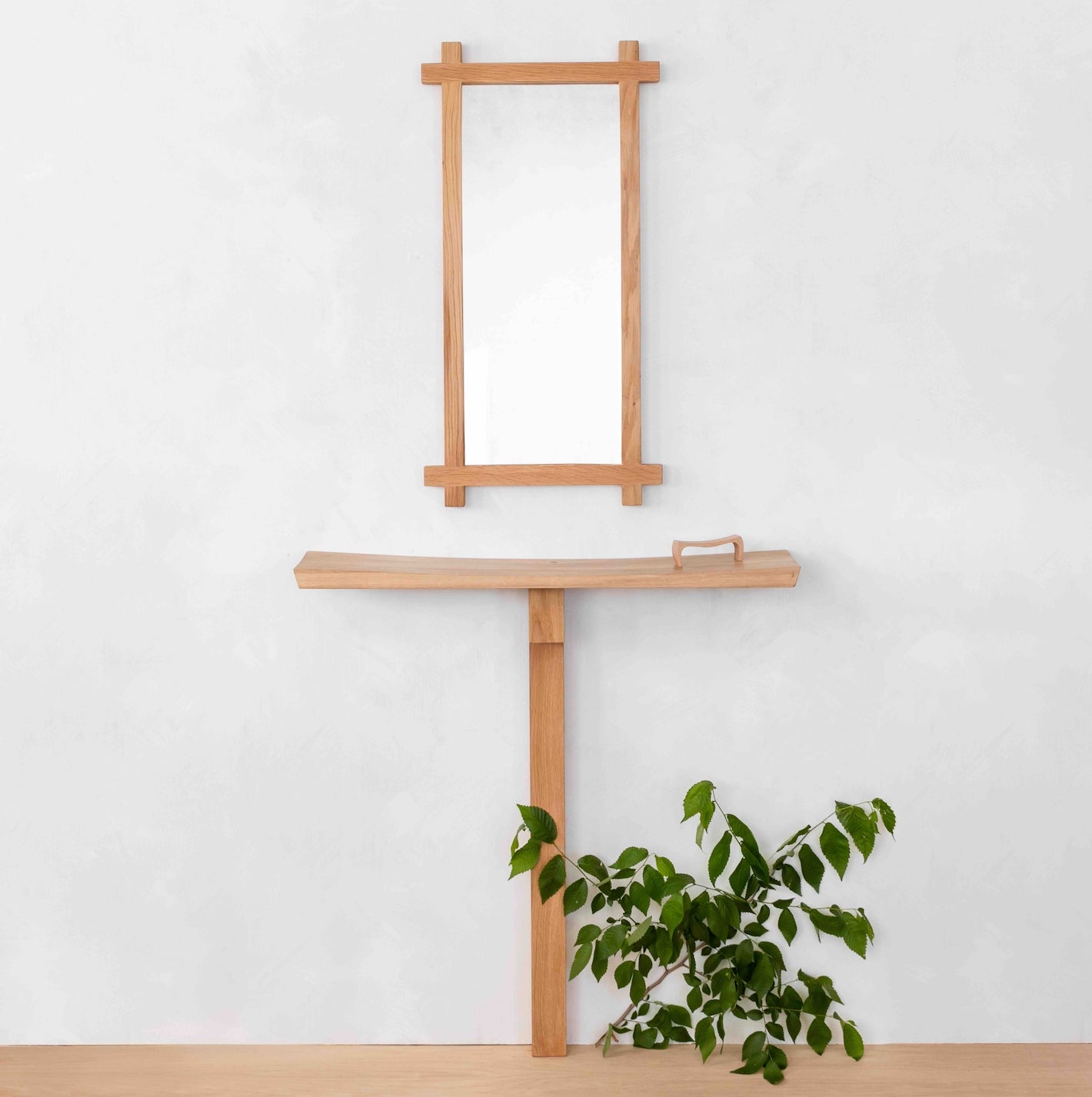 Tori wooden mirror 