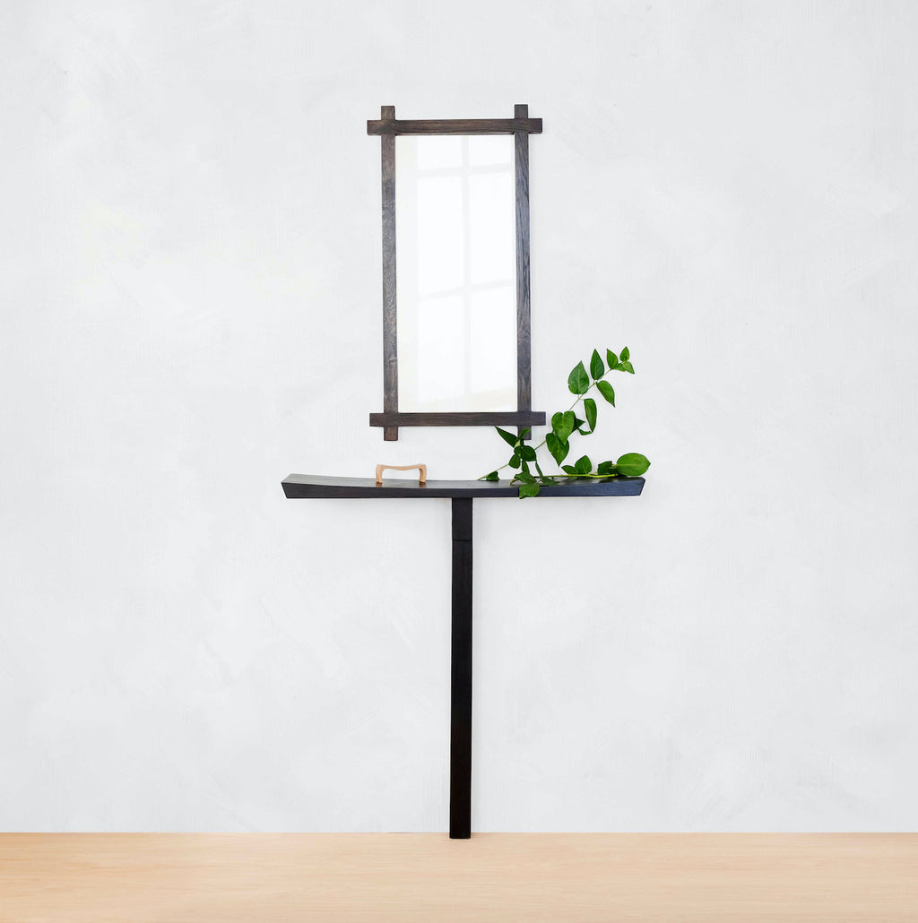 Tori wooden mirror 