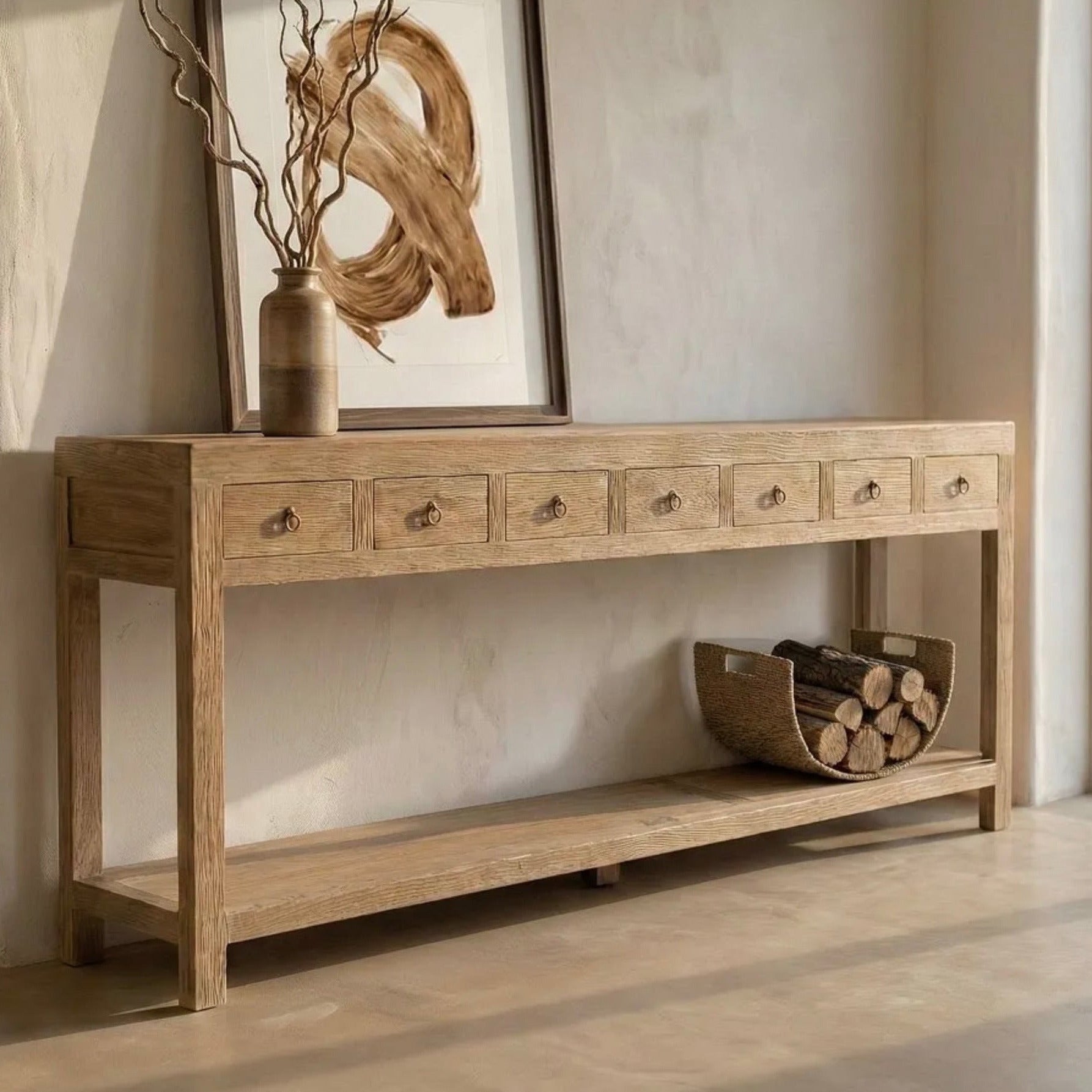 consola artesanal sostenible