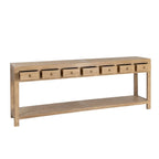 consola madera recuperada