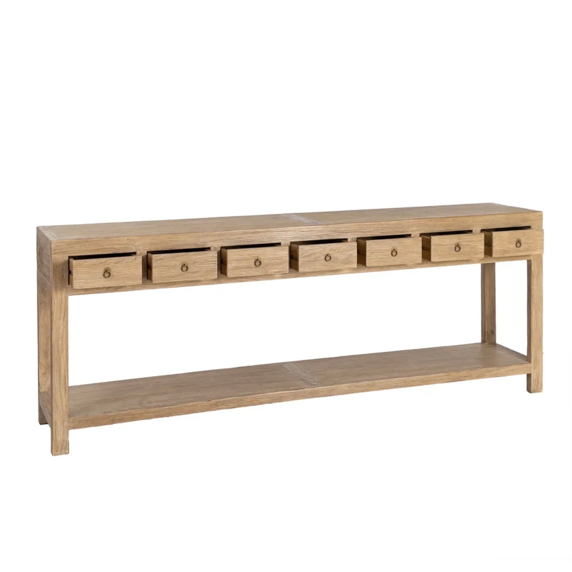 consola madera recuperada