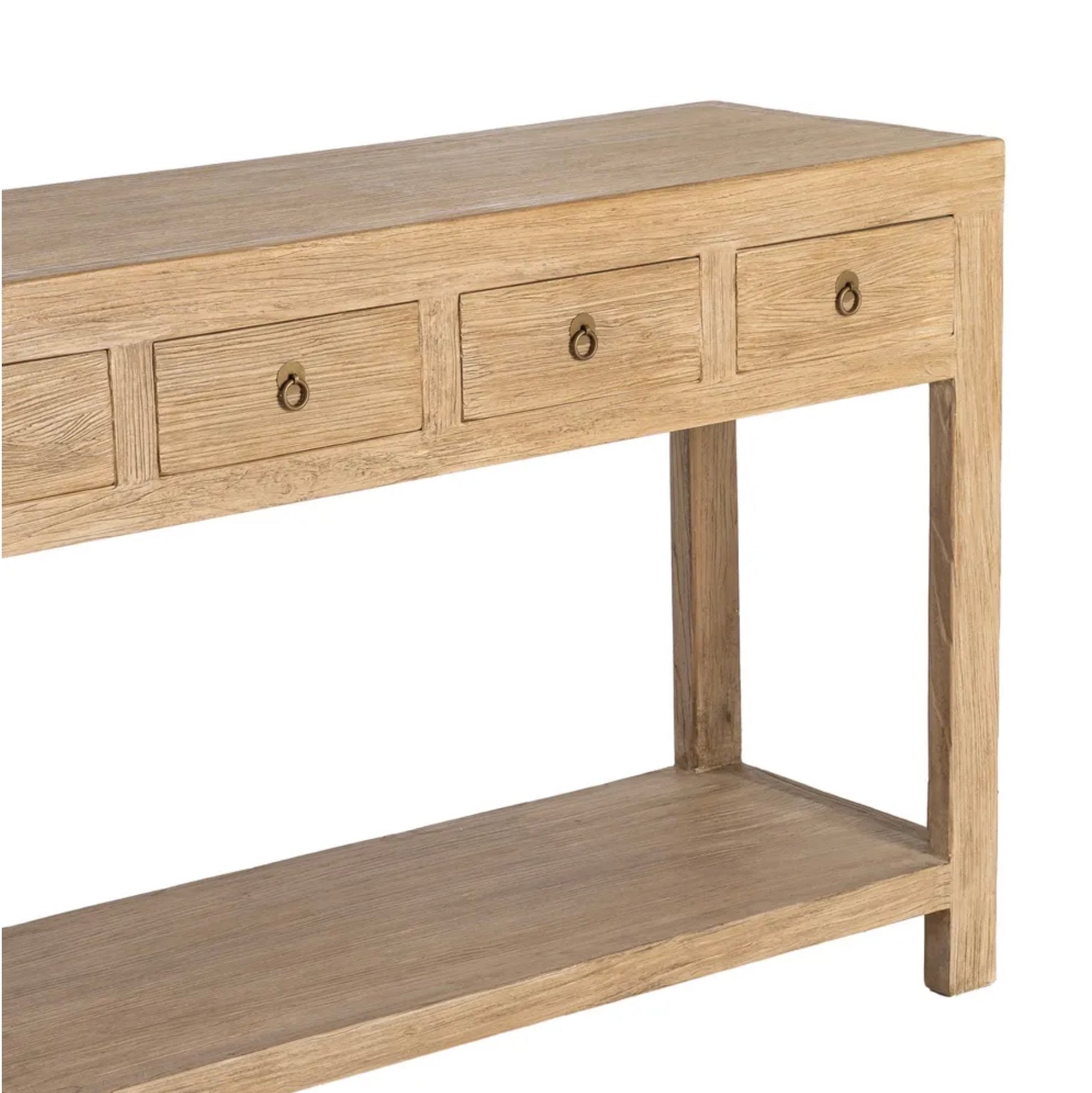 consola madera reciclada