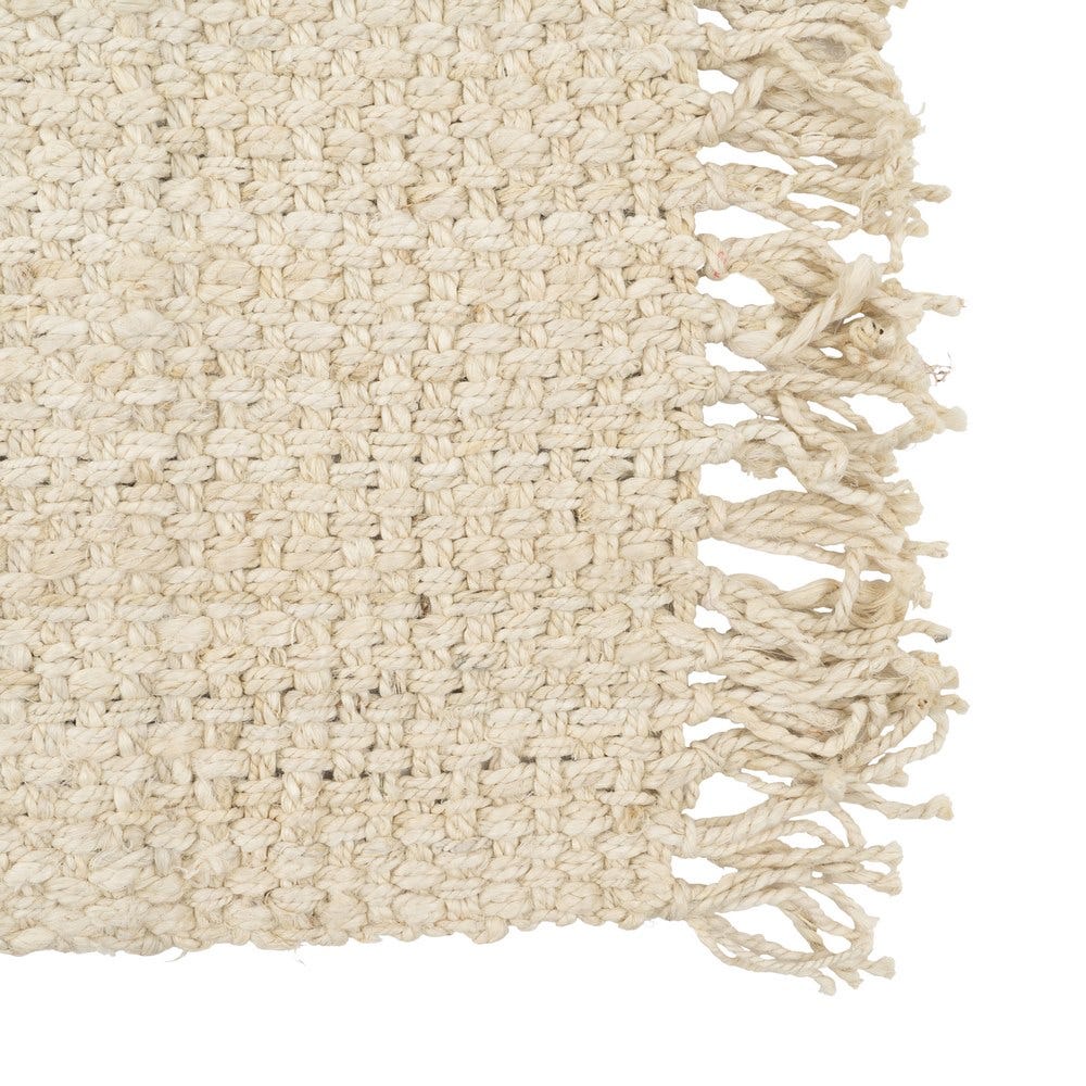 Alfombra Denia Crema, 70 x 170 cm, detalle del tejido