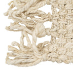 Alfombra Denia Crema, 70 x 170 cm, detalle del borde
