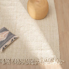 Alfombra Denia Crema, 160 x 230 cm, en ambiente