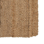 Alfombra Denia Natural, 70 x 170 cm, detalle del tejido