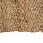 Alfombra Denia Natural, 70 x 170 cm, detalle del borde
