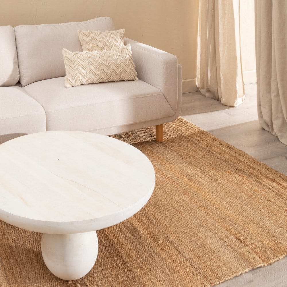 Alfombra Denia Natural, 200 x 290 cm, en ambiente