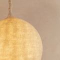 detalle lampara lana