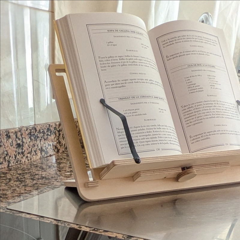 Soporte ajustable para libros y tablets EL LECTOR