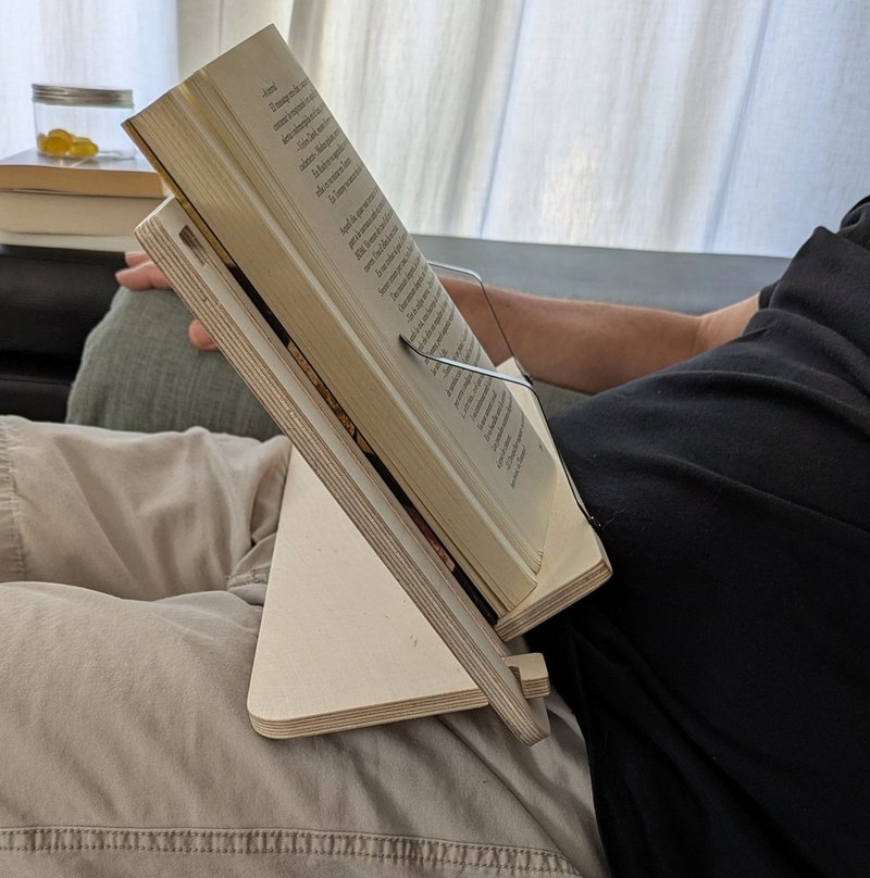 Soporte ajustable para libros y tablets EL LECTOR