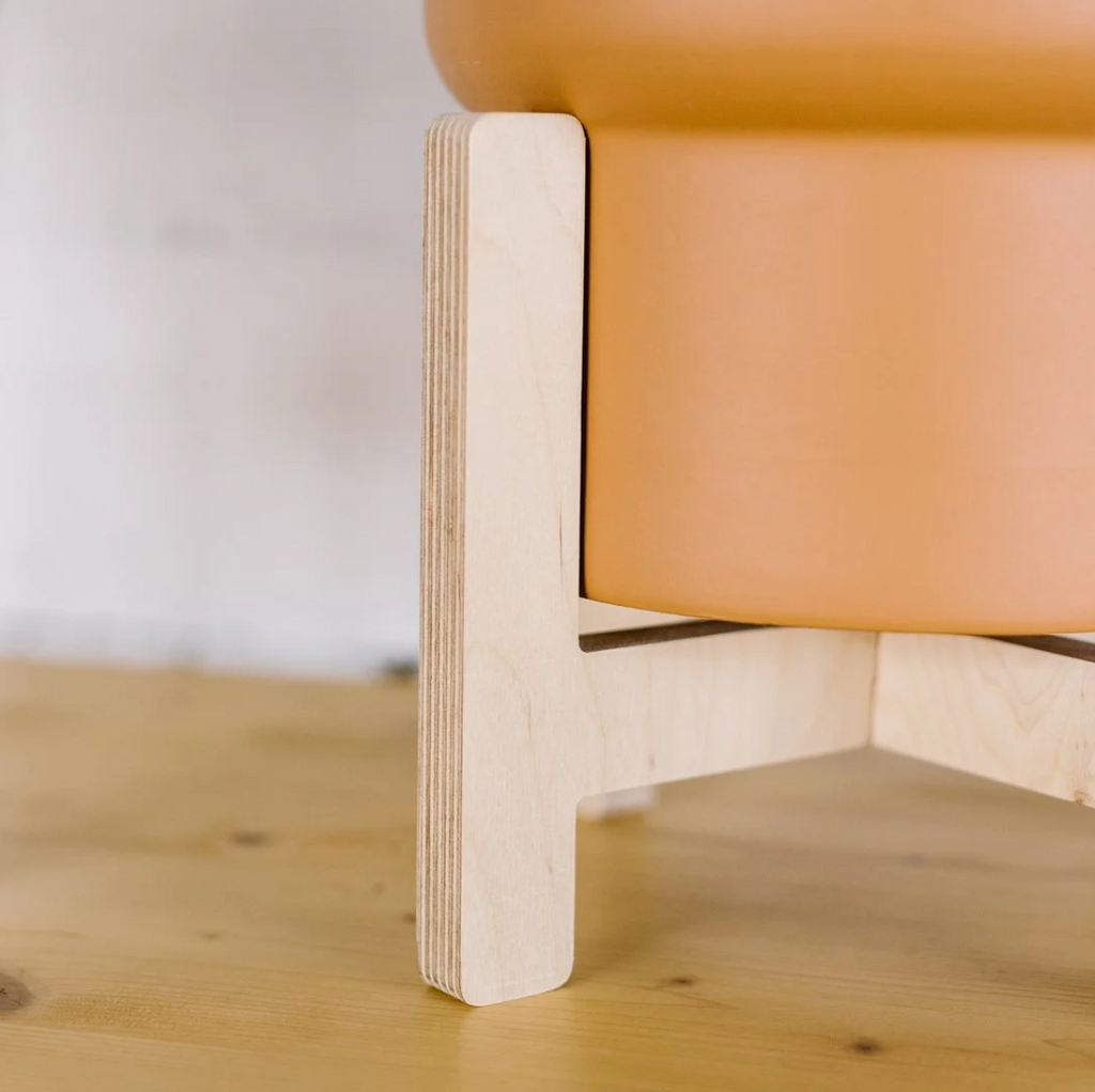 LA JUNGLE wooden plant stand 