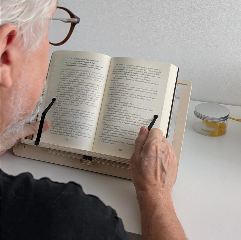 Soporte ajustable para libros y tablets EL LECTOR