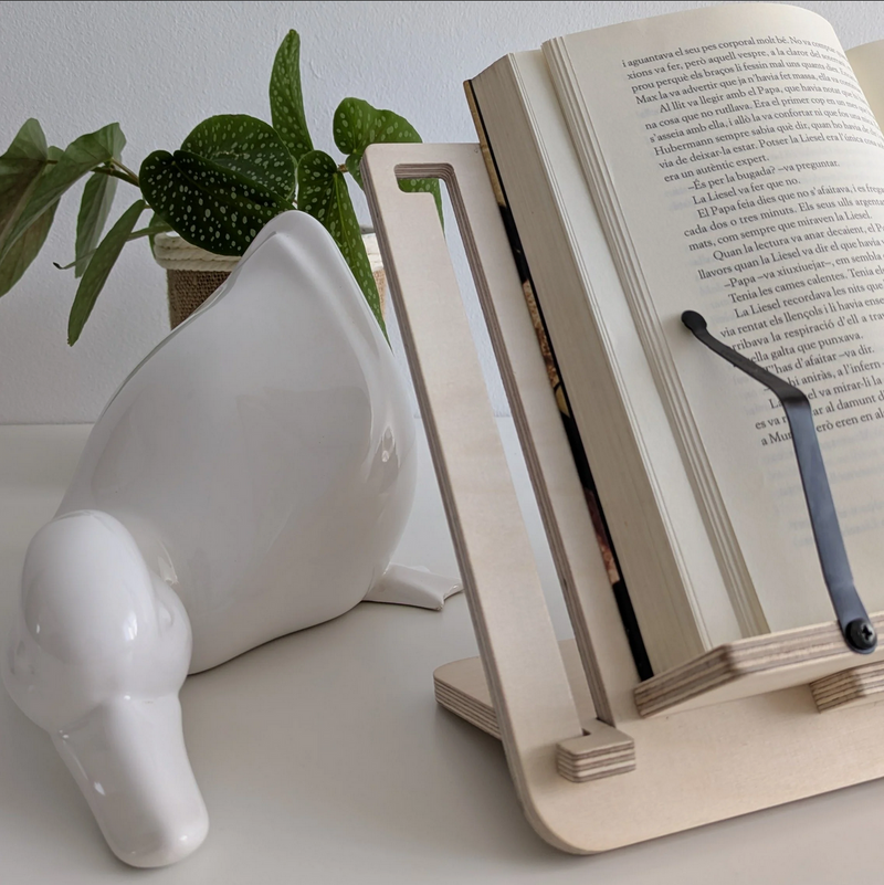 Soporte ajustable para libros y tablets EL LECTOR
