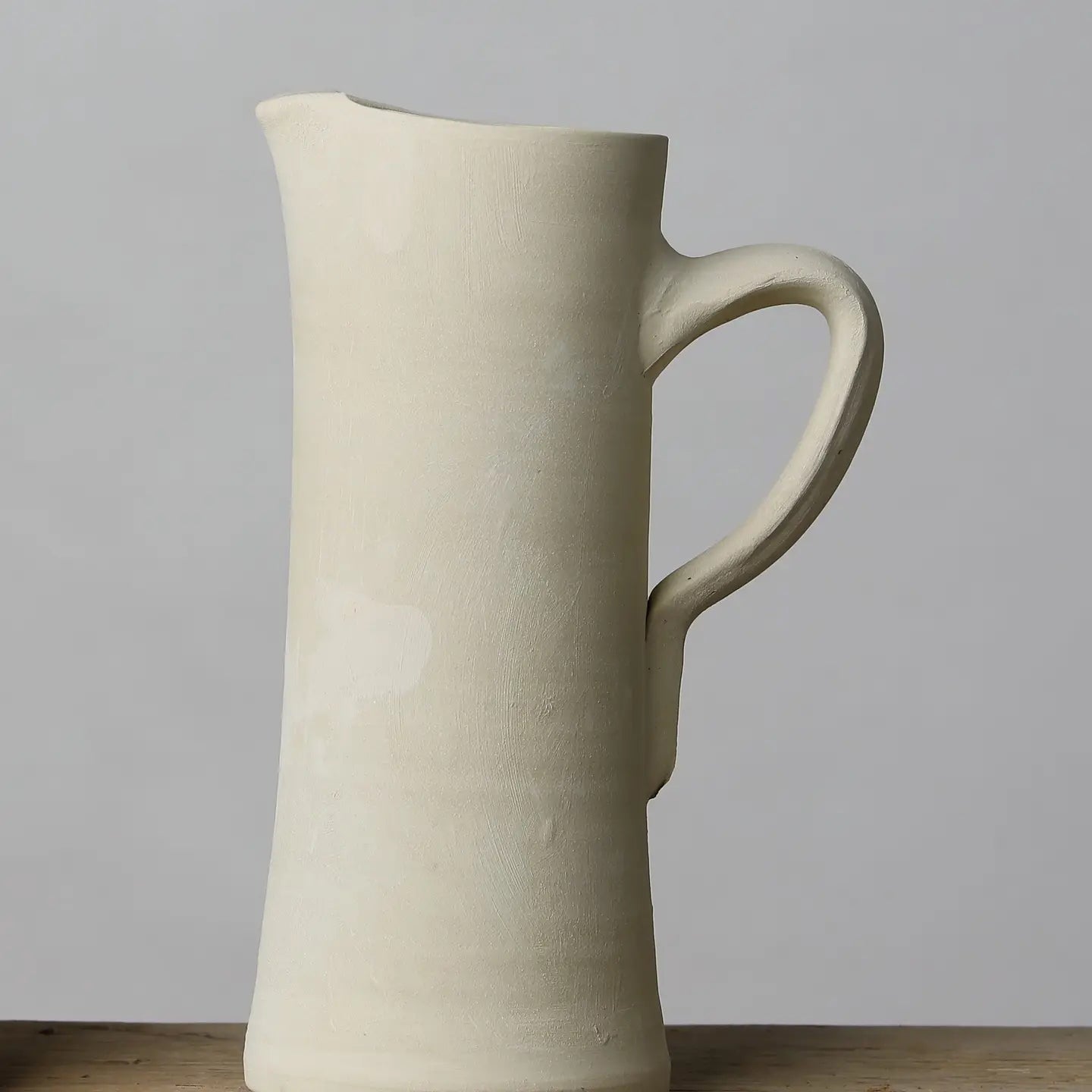 Pack de cerámica Blanco - Jarra, Decantador y Botijo