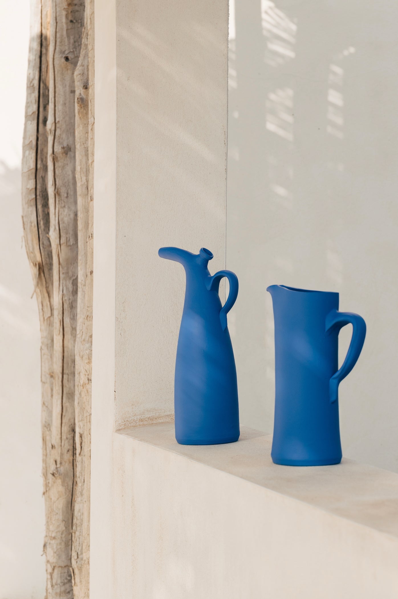 Jarra de cerámica Orun Azul