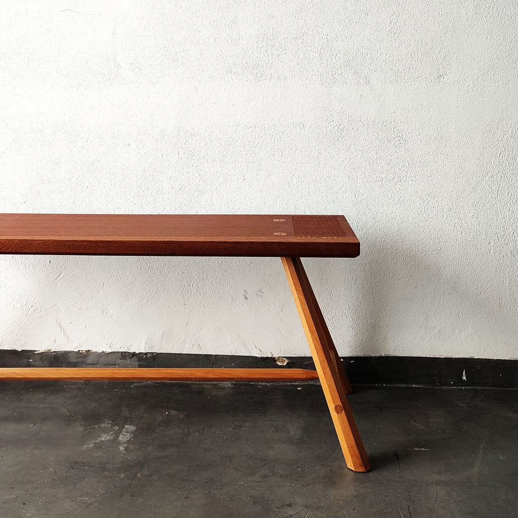 banco artesanal tallado