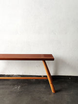 Banco artesanal Long by Camino de la Talla