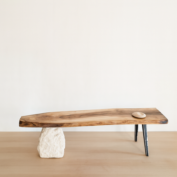 Mesa de Centro Brutalista by Jean Baptiste Van den Heede