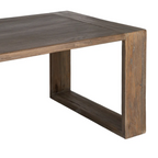mesa de comedor madera envececida